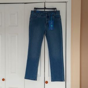 Ladies Soft Surroundings Triple S Jeans 8 Petite